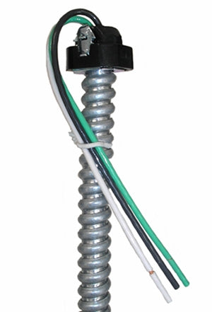 Stranded Wire - Polycarbonate Snap-In Fixture Whips