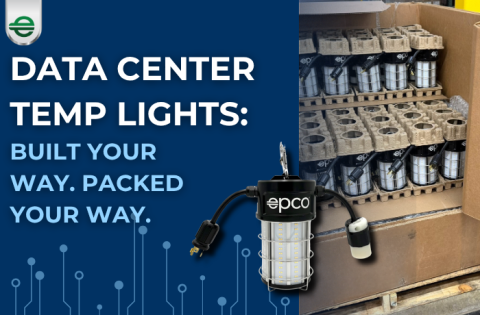 Why Customizable Temporary Lighting is Becoming Essential on Data Center Construction Sites