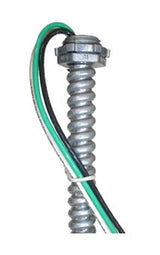 Solid Wire - 3/8" Die Cast Screw-In Fixture Whip