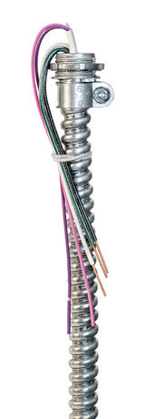 External Snap-In Connector - Die-Cast - ⅜" Conduit