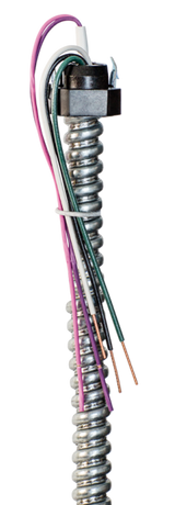 External Snap-In Connector - Die-Cast - ⅜" Conduit