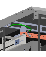 Rack Bonding Conductor - To Horizontal Busbar