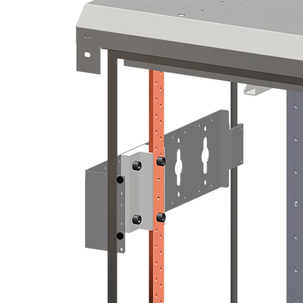 Rack Grounding Busbar - Vertical